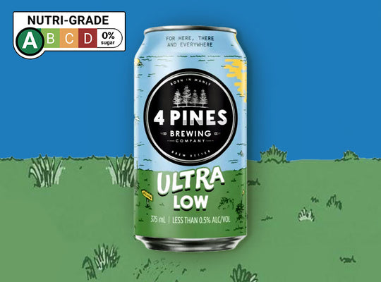 4 Pines Ultra Low Alcohol-Free Non-Alcoholic Pale Ale - Thirsty