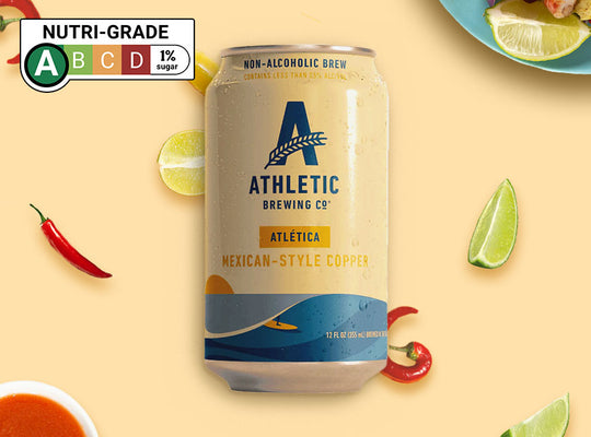 Athletic Atlética Alcohol-Free Non-Alcoholic Mexican Lager - Thirsty