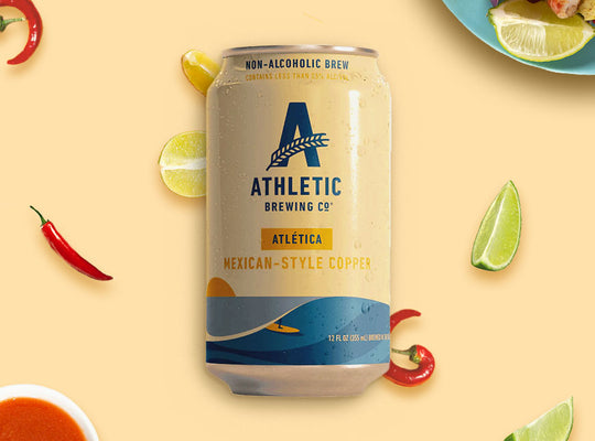 Athletic Atlética Alcohol-Free Non-Alcoholic Mexican Lager - Thirsty