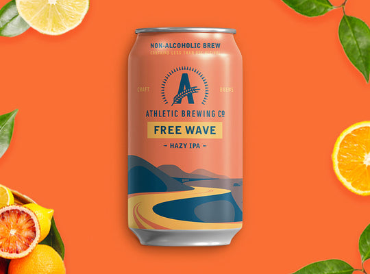 Athletic Free Wave Alcohol-Free Non-Alcoholic Hazy IPA - Thirsty