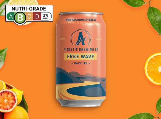 Athletic Free Wave Alcohol-Free Non-Alcoholic Hazy IPA - Thirsty