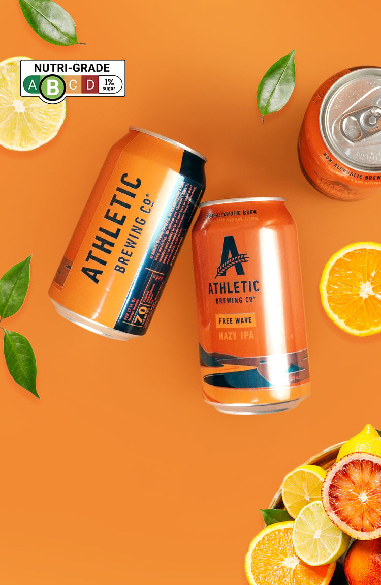 Athletic Free Wave Alcohol-Free Non-Alcoholic Hazy IPA