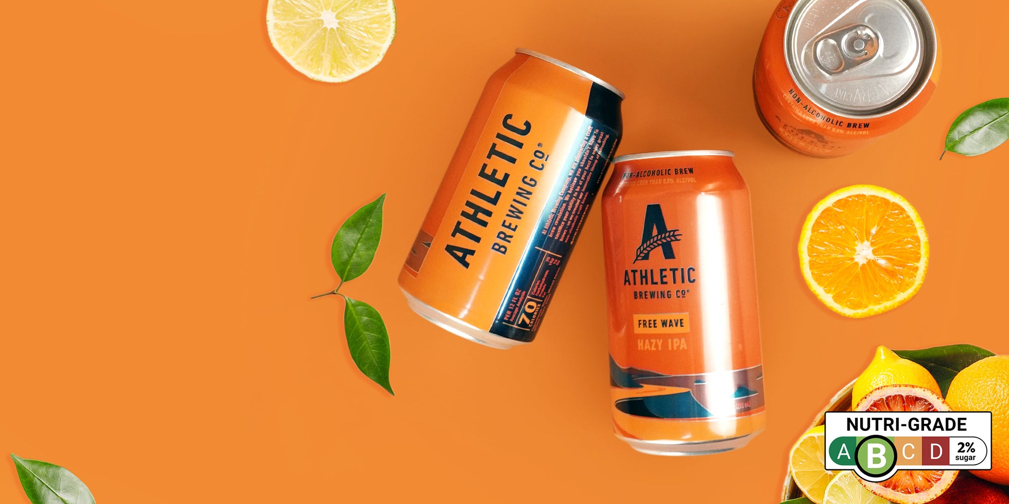 Athletic Free Wave Alcohol-Free Non-Alcoholic Hazy IPA