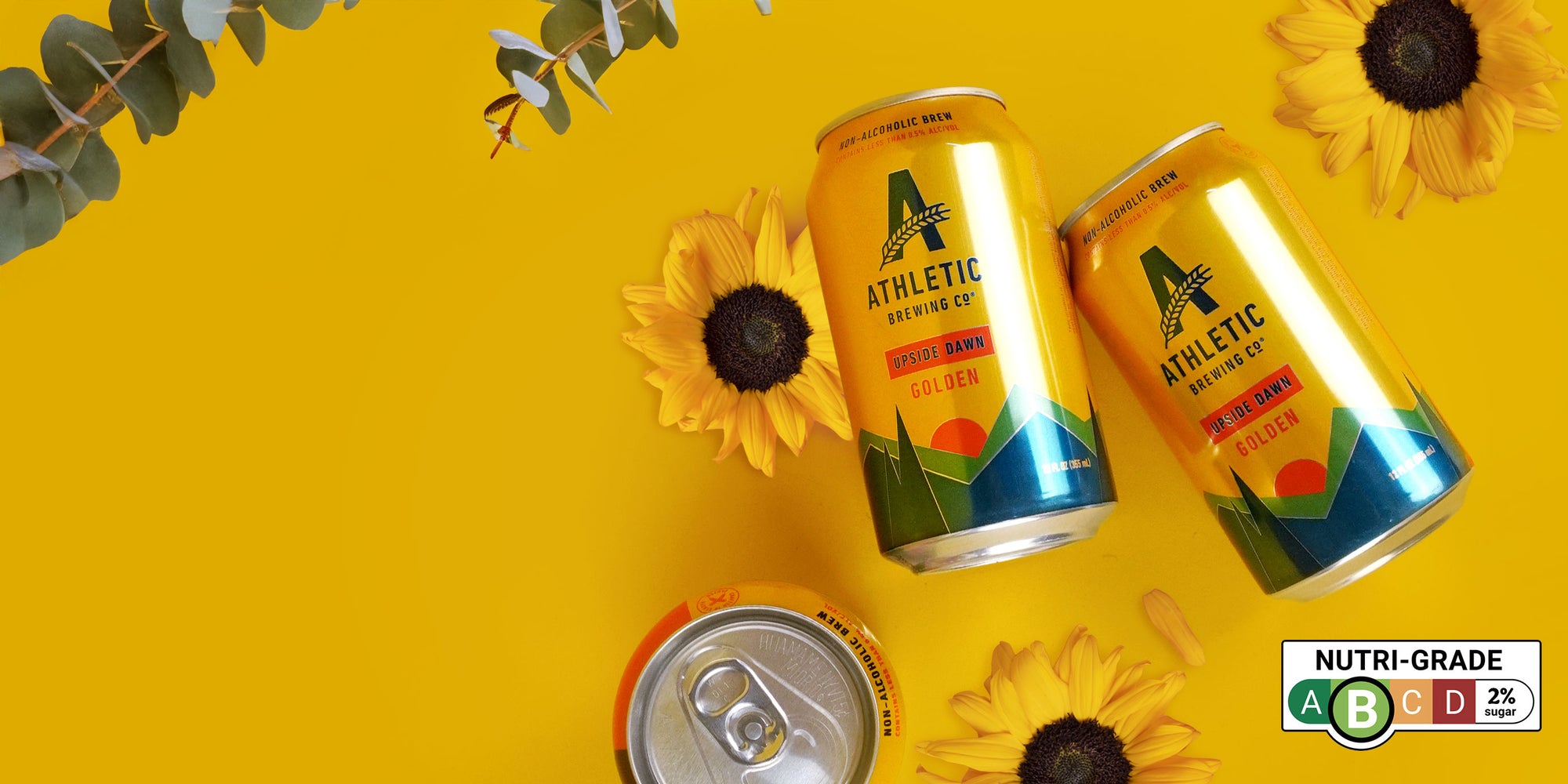 Athletic Upside Dawn Alcohol-Free Non-Alcoholic Golden Ale