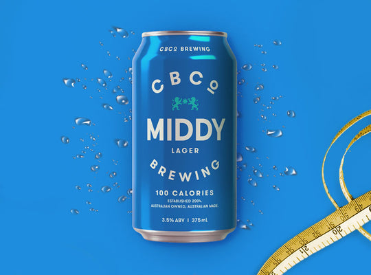 CBCo Middy Low-Calorie Lager - Thirsty