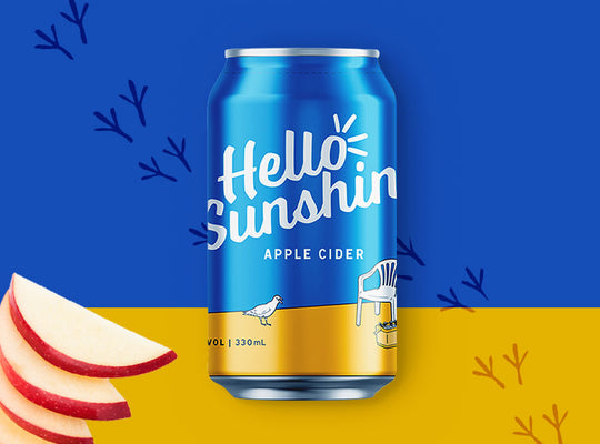 Hello Sunshine Apple Cider - Thirsty