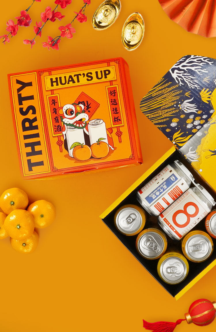 Thirsty 'Huat's Up' Chinese New Year Gift Box