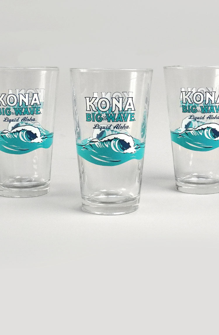 Kona Big Wave Pint Glass