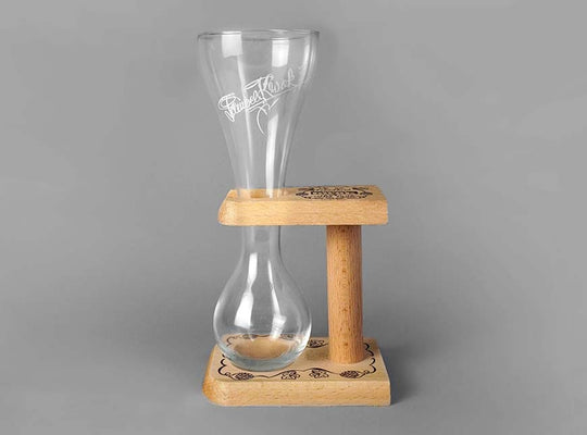 Pauwel Kwak Signature Glass with Wooden Stand - Thirsty