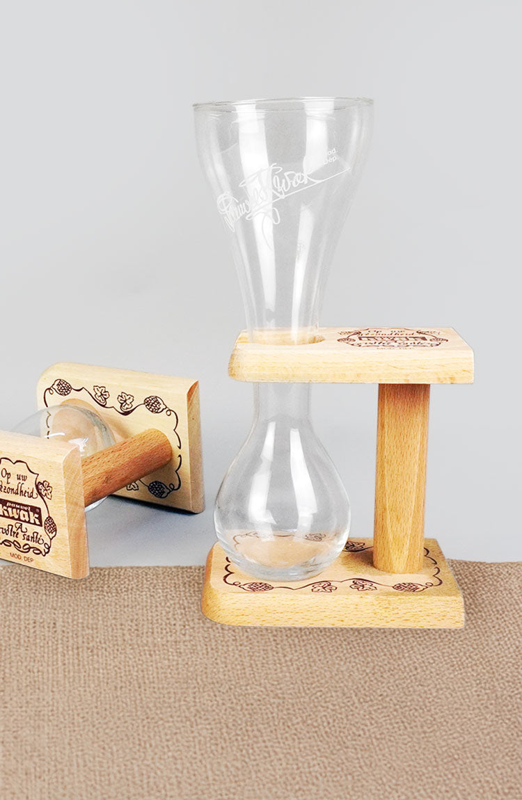 Pauwel Kwak Signature Glass with Wooden Stand