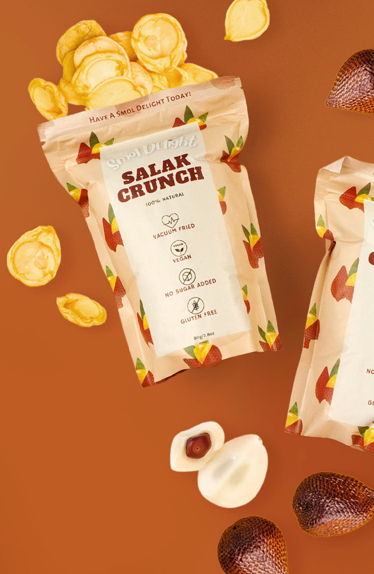 Smol Delights Salak Crunch 100% Natural Fruit Snack