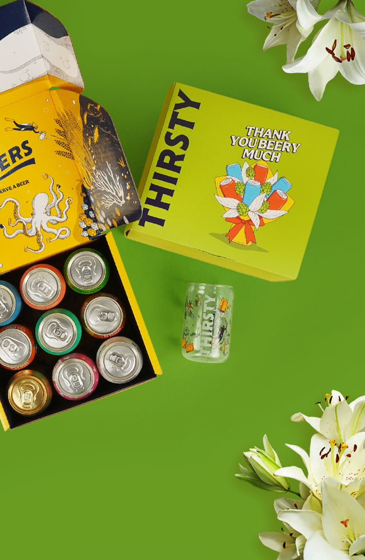 Thirsty 'Thank You Beery Much' Gift Box