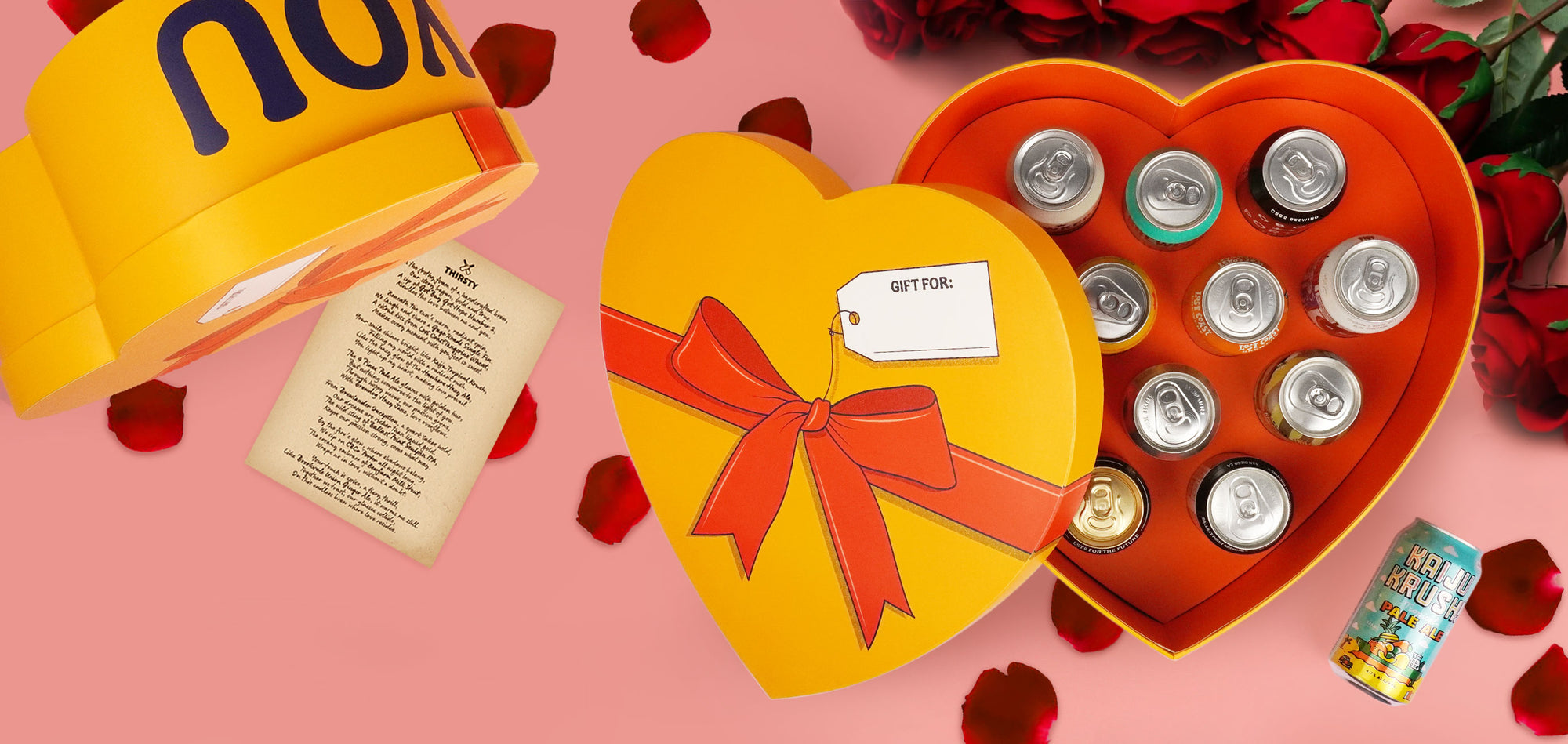 Thirsty For You Valentine's Day Gift Box