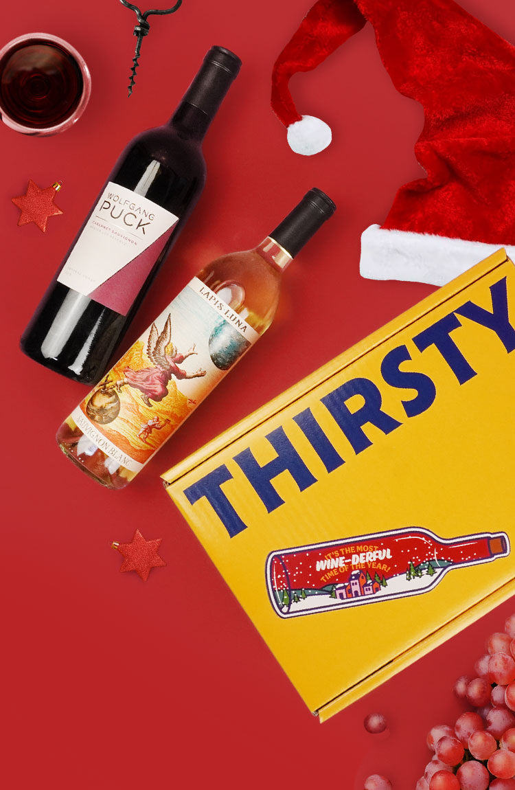 Thirsty 'Wine-derful Christmastime' Gift Box