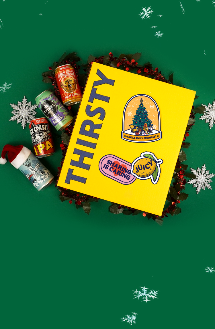 Thirsty 'Jolly Beer-mas' Christmas Party Box